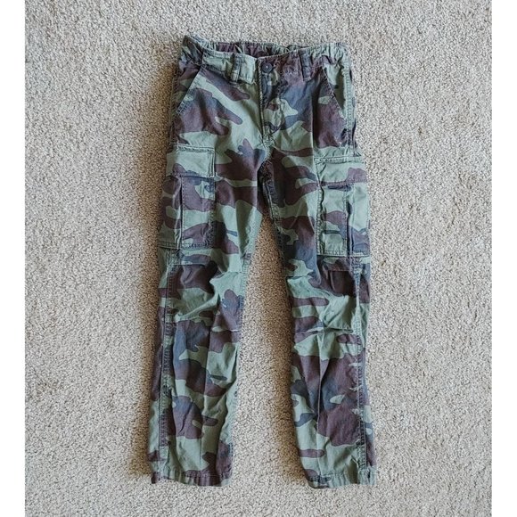 kids camo cargo pants